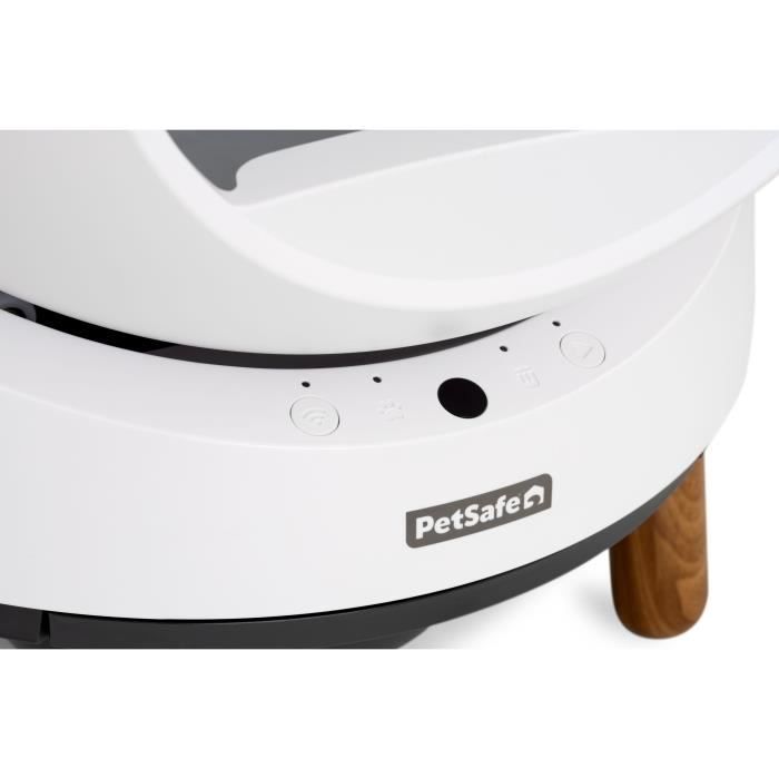 Cassetta igienica autopulente - PETSAFE - SMART SPIN - Connessa - Bianca