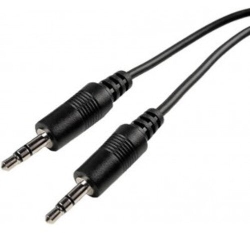 Cavo audio jack 3.5mm M/M 5.0m - Colore Nero