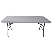 Tavolo Catering Rettangolare Fisso 183x76x74 cm Horeca Bianco
