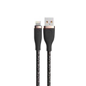 CAVO INTRECCIATO USB A LIGHTNING 2,4 A B