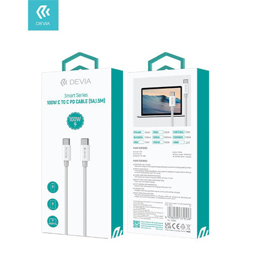 CAVO PER CAR. RAPIDA TYPEC- TYPE-C 100W