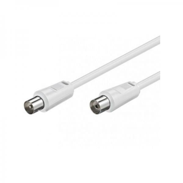 Cavo Prolunga antenna tv 9/18W - 2 MT. - Bianco