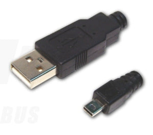 Cavo Usb Mini 2.0 Hantol - A-Plug a Mini B (8P) - Mt 1.8