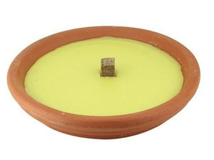 CERI CANDELE ALLA CITRONELLA IN COCCIO MINI D.11 CM PEZZI 53