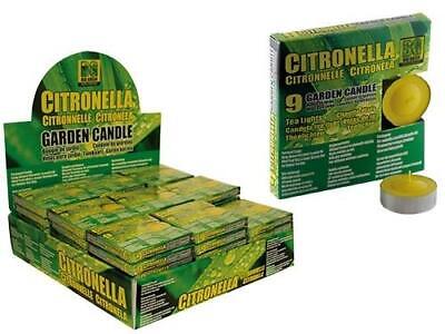 CERI CITRONELLA TEA LIGHT 63 CF. DA 9 PZ - DIAMETRO CM.4 TOTALE 567 PZ CANDELE