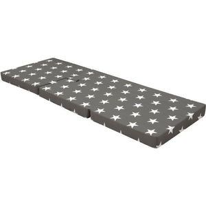 Chauffeuse pieghevole - SAMBA - Multiposizione - Motivo a stella - 190 x 70 x 9 cm