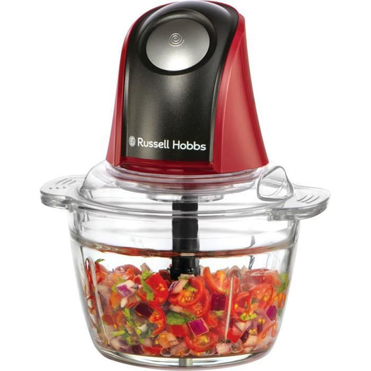 Chopper - RUSSEL HOBBS - Desire Red - 200 W - 1 L - Rosso