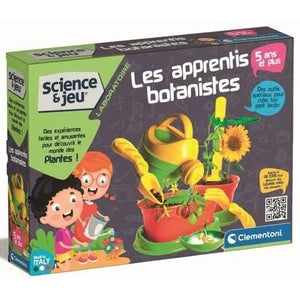 CLEMENTONI - Apprendisti botanici - Scientific box - Scopri il mondo della botanica - Attrezzi da giardinaggio - Dai 5 anni in su