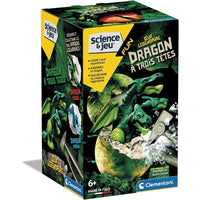 Clementoni - Sciences and Play - Legendary Egg - Dragon ha tre teste