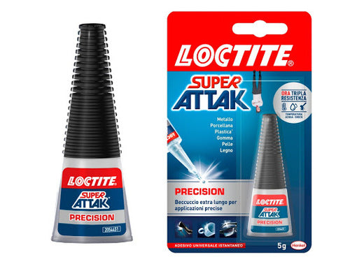 Colla Attak Loctite Super precision - 5 Gr.