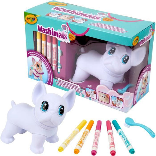 Colorazione - CRAYOLA - Washimals Jumbo Dog - Cane gigante lavabile da personalizzare! bambini di 3 anni