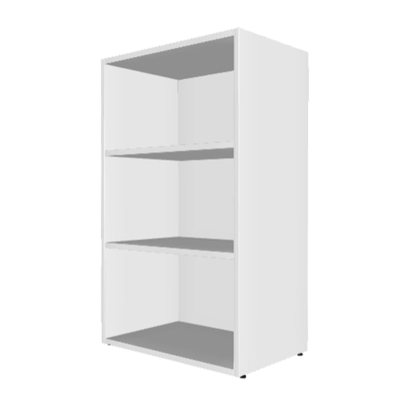 Composizione armadiatura chiusa (con fondo) MODULO BASE rettangolare larga71 profonda45 alta118cm, a3comparti, A.BOX.H3.C3.CH.RTL.BASE