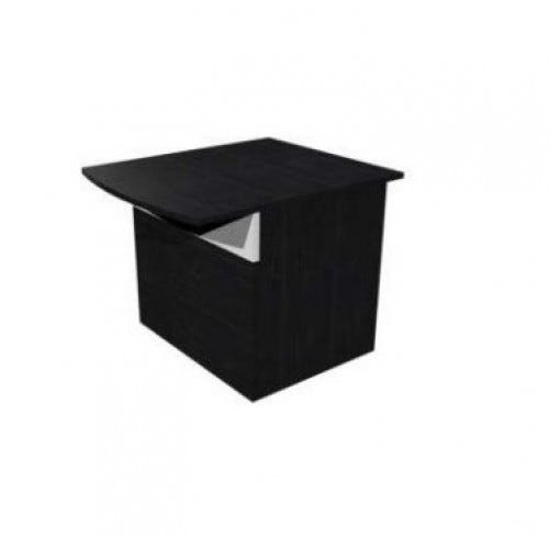 Composizione reception in melaminico da ufficio cm. 216x156x117h