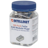 Confezione da 100 Plug Modulari RJ45 Cat.5e STP
