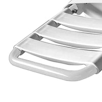 Sedile ribaltabile per doccia seduta con doghe