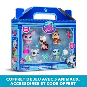 Confezione da 5 Animali - BANDAI - Littlest Pet Shop Montagne - Animali da collezione