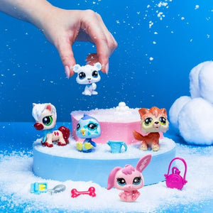 Confezione da 5 Animali - BANDAI - Littlest Pet Shop Montagne - Animali da collezione