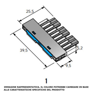 Connettore pettine joint 5+4 Mta