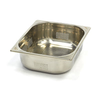 Contenitore Gastronorm - 1/2 GN - Profondità 10cm - Acciaio Inox - Forato