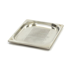 Contenitore Gastronorm - 1/2 GN - Profondità 2cm - Acciaio Inox - Forato