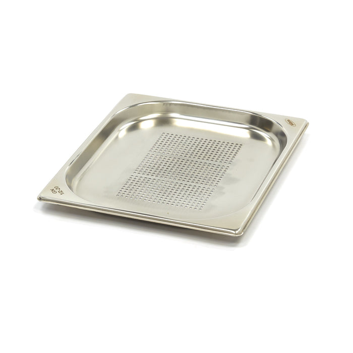 Contenitore Gastronorm - 1/2 GN - Profondità 2cm - Acciaio Inox - Forato