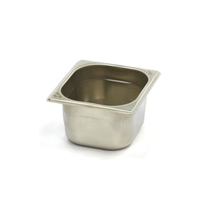 Contenitore Gastronorm - 1/6 GN - Profondità 10cm - Acciaio Inox