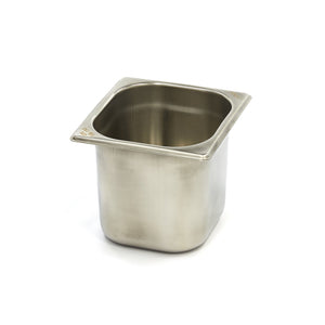 Contenitore Gastronorm - 1/6 GN - Profondità 15cm - Acciaio Inox