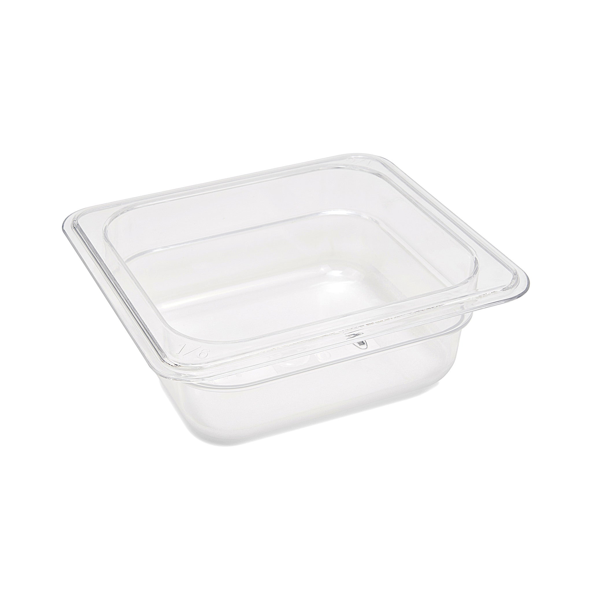 Contenitore Gastronorm - 1/6 GN - Profondità 6,5cm - Policarbonato