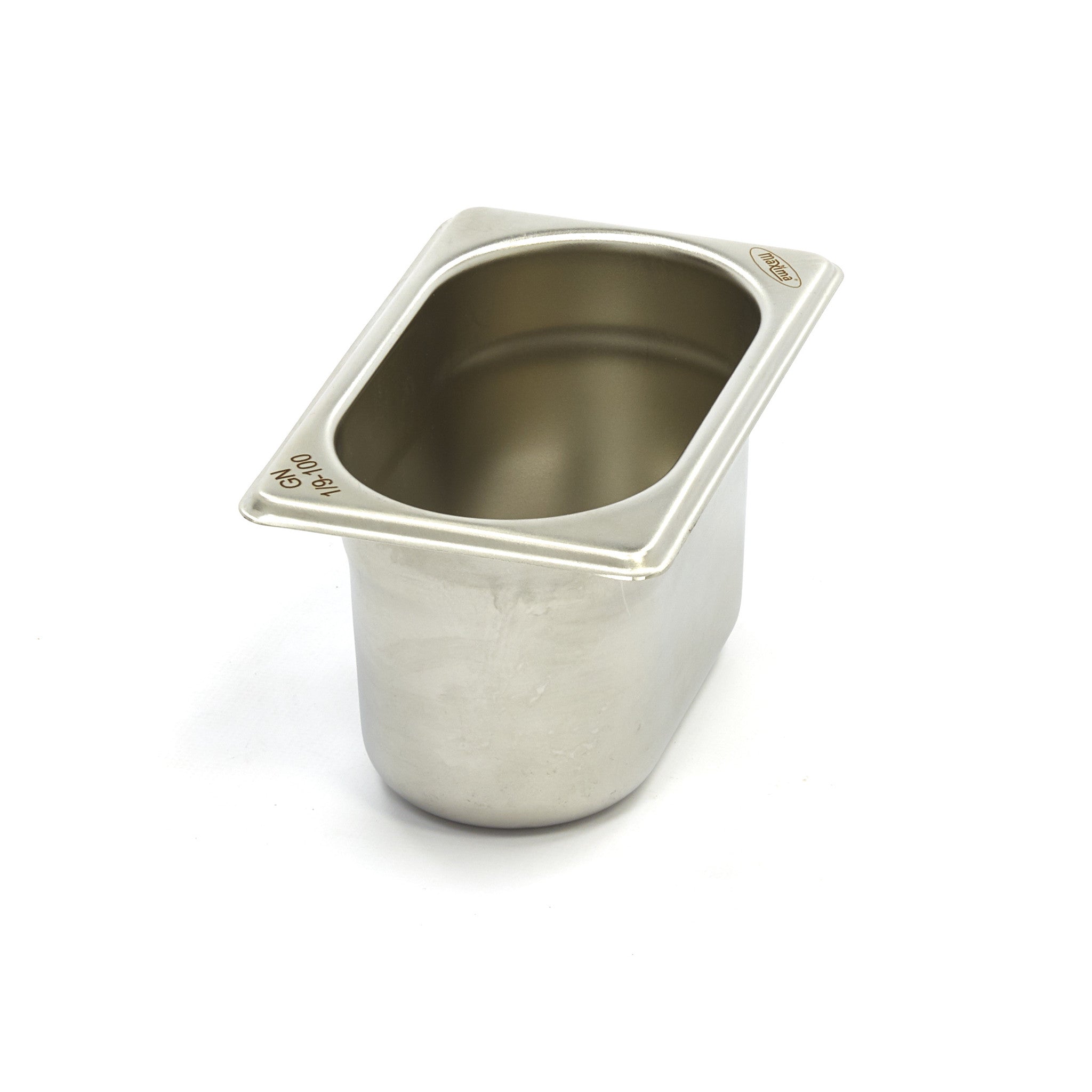 Contenitore Gastronorm - 1/9 GN - Profondità 10cm - Acciaio Inox