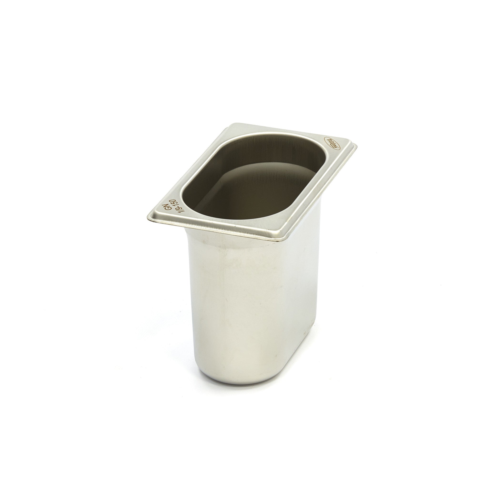 Contenitore Gastronorm - 1/9 GN - Profondità 15cm - Acciaio Inox