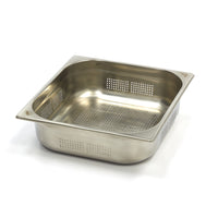 Contenitore Gastronorm - 2/3 GN - Profondità 10cm - Acciaio Inox - Forato