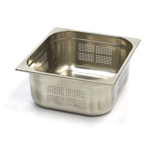 Contenitore Gastronorm - 2/3 GN - Profondità 15cm - Acciaio Inox - Forato