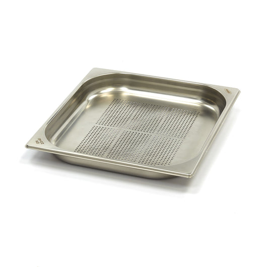 Contenitore Gastronorm - 2/3 GN - Profondità 4cm - Acciaio Inox - Forato