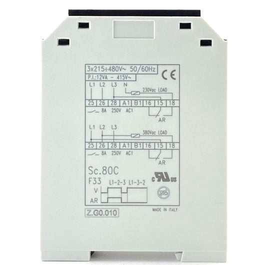 Controllo sequenza fase 230-415V 1 scambio Aleyay