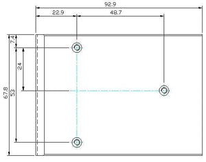 Convertitore RJ45 / SC Gigabit Monomodale