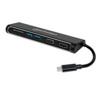 Convertitore USB-C a HDMI / VGA Docking Station 4-in-1