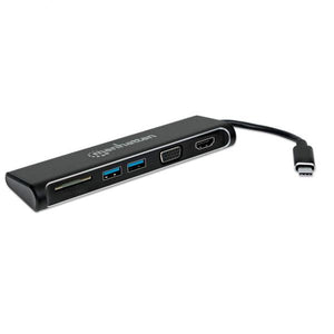 Convertitore USB-C a HDMI / VGA Docking Station 4-in-1