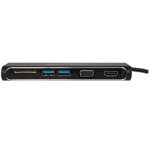Convertitore USB-C a HDMI / VGA Docking Station 4-in-1
