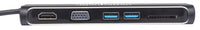 Convertitore USB-C a HDMI / VGA Docking Station 4-in-1