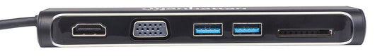 Convertitore USB-C a HDMI / VGA Docking Station 4-in-1