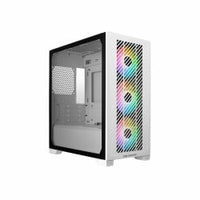 Cooler Master Elite 301 White Mini Tower Bianco (Cooler Master Elite 301 Gaming Case w/ Glass Side, Micro ATX, 3x ARGB Fans, PSU Shroud, Intake Grill, USB-C, White)