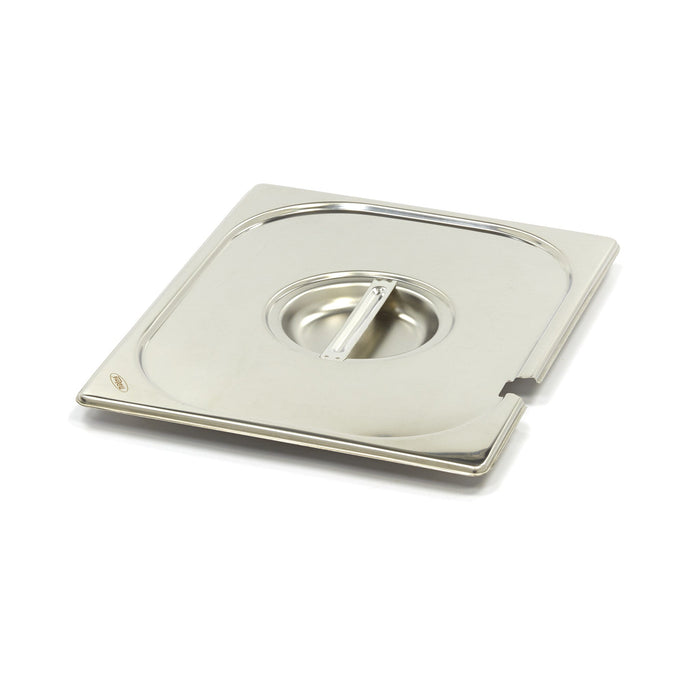 Coperchio Gastronorm - 1/2 GN - Acciaio Inox - con Incavo