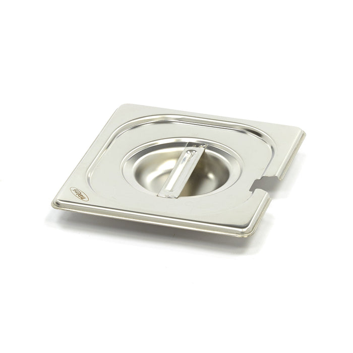 Coperchio Gastronorm - 1/6 GN - Acciaio Inox - con Incavo