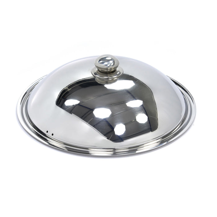 Coperchio Wok - 36cm - Acciaio Inox - Induzione