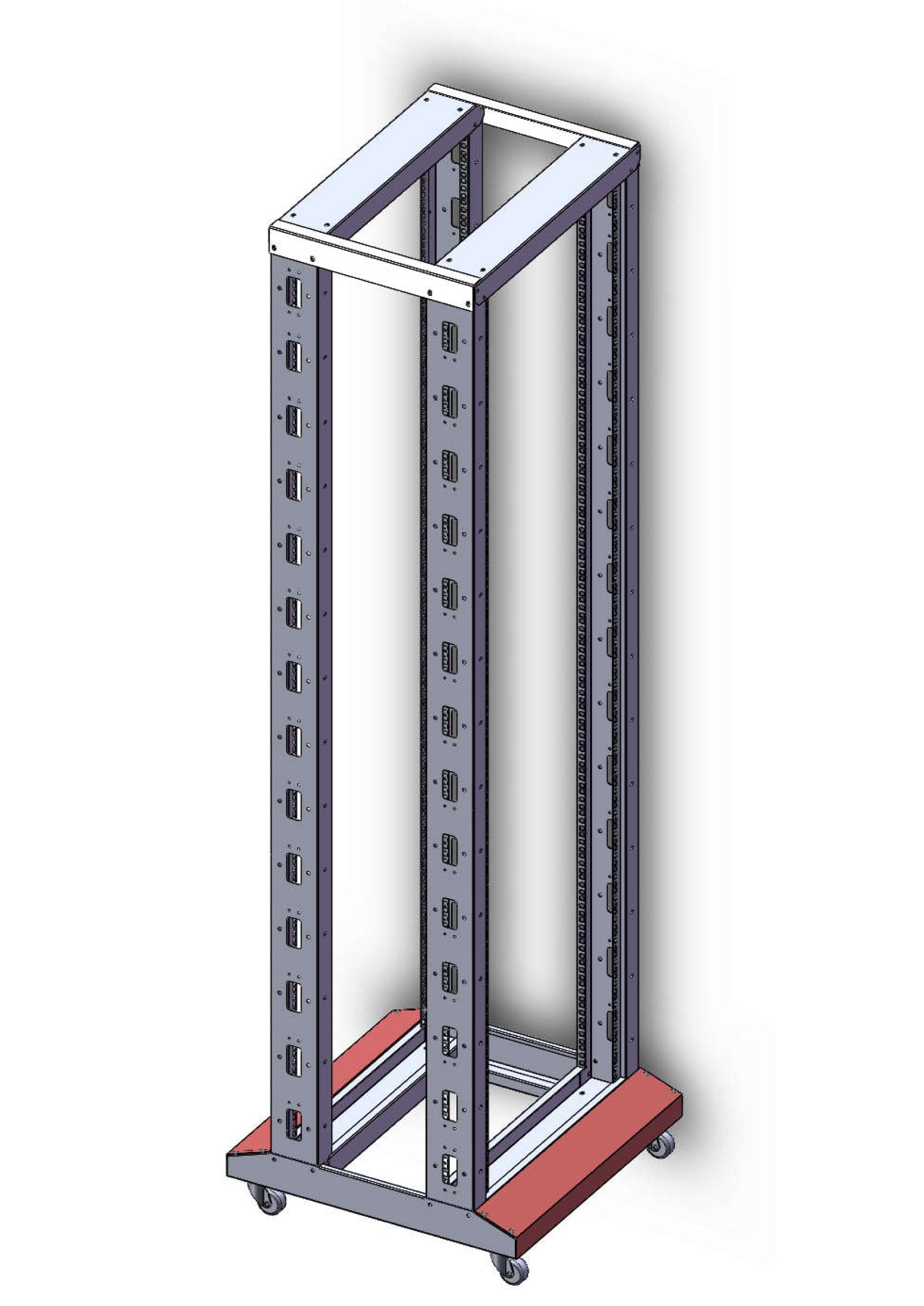 Copertura Base per Armadio Open Frame I-CASE OF-2029BK