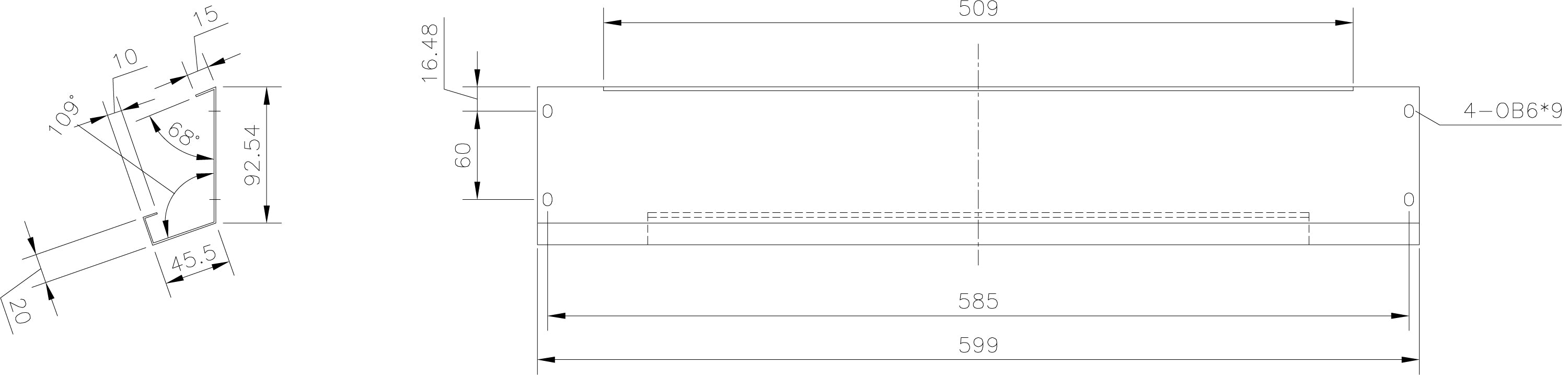 Copertura Base per Armadio Open Frame I-CASE OF-2029BK