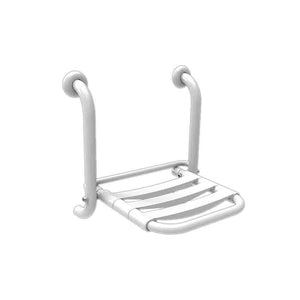 Sedile doccia ribaltabile con doghe nylon