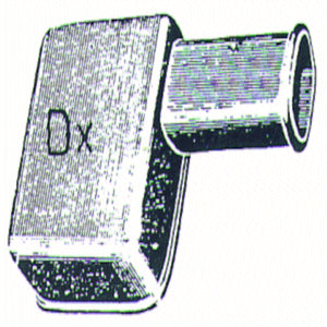 Coprimorsetto destro nero Aleyay