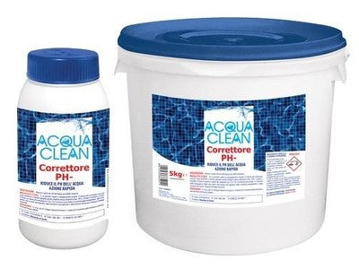 CORRETTORI ACQA CLENA PH- GRANULARE PER PISCINE 5KG PULIZIA MANUTENZIONE PISCINE