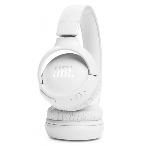 Cuffie Stereo con Microfono JBL Tune 520BT - Padiglione auricolare - Connettore 3.5 mm USB tipo-C - Bluetooth - Bianco